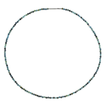 Ernstes Design, Collier, Kette, facettierter Turmalin, K867